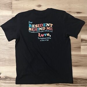 LTC Healthcare Worker Black Tee